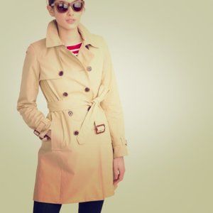 J.Crew Factory Icon Trench Coat Size 2